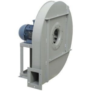 High pressure centrifugal fans with backward curved impeller